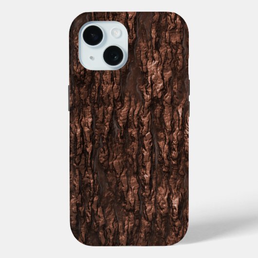 Brown Bark Camouflage Case-Mate iPhone Hülle (Rückseite)