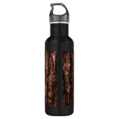 Brown Bark Camouflage Trinkflasche (Rückseite)