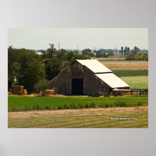 Brown Barn Poster (Vorne)