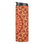Brown Base Mandala Thermosbecher (Nach rechts gedreht)