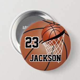 Brown Basketball Design   Personalisieren Button