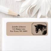 Brown Bay Oldenburg - Pferdeportrait Sepia (Insitu)