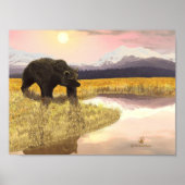 Brown Bear Afternoon Poster (Vorne)