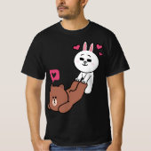 brown bear and cony Classic T-Shirt (Vorderseite)