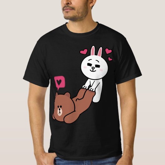 brown bear and cony Classic T-Shirt (Vorderseite)