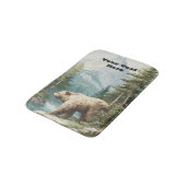 Brown Bear Badematte (Schrägansicht)