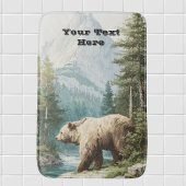 Brown Bear Badematte