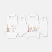 Brown Bear Balloon Baby Shower Geschenkschachtel (Ungefaltet)