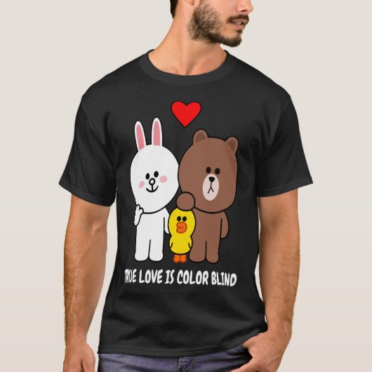 Brown Bear Cony Bunny Rabbit T-Shirt (Vorderseite)
