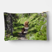 Brown Bear Family Zubehörtasche (Rückseite)