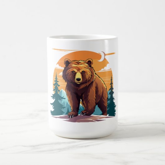 Brown bear kaffeetasse (Mittel)