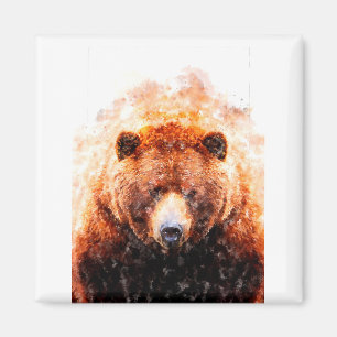 Brown Bear Magnet