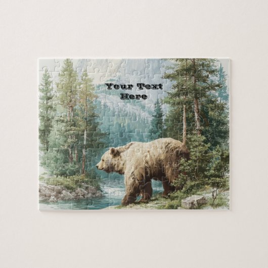 Brown Bear Puzzle (Horizontal)