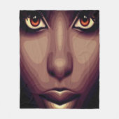 Brown Beauty Blanket Fleecedecke (Vorderseite)