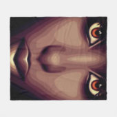 Brown Beauty Blanket Fleecedecke (Vorderseite (Horizontal))