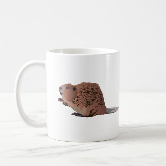 Brown Beaver  Kaffeetasse (Links)
