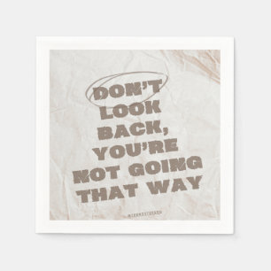 Brown & Beige Grunge Paper Serviette
