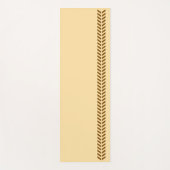 Brown & Beige Yoga Mat Yogamatte (Vorderseite)