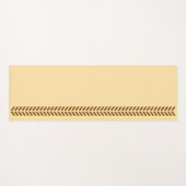 Brown & Beige Yoga Mat Yogamatte (Vorderseite (Horizontal))