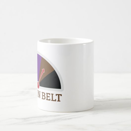 Brown Belt Jiu Jitsu Kaffeetasse (Mittel)