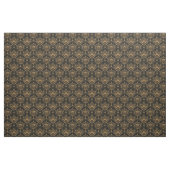 Brown & Black Damask Stoff (Fat Quarter (45,7 x 55,9 cm))