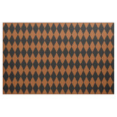 Brown Black Harlequin Diamonds Checkers Design  Stoff (Fat Quarter (45,7 x 55,9 cm))