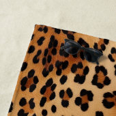 Brown Black Leopard Print Strandtuch (Beispiel)