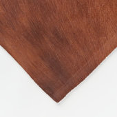 Brown Black Southwest Imitats Cowhide Fleecedecke (Ecke)