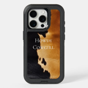 Brown Black Südwest Cowhide