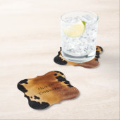 Brown Black Südwest Cowhide Untersetzer (Vor Ort)