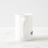 BROWN BLAU-MIT AUGEN KITTEN AUF EINER LILA MAT PORZELLANTASSE (Rückseite)