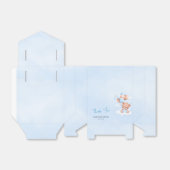 Brown Blue Teddy Bear Balloons Baby Geschenkschachtel (Ungefaltet)