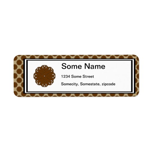 Brown Blume Ribbon von Kenneth Yoncich (Vorne)