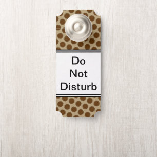 Brown Blume Ribbon von Kenneth Yoncich Türanhänger