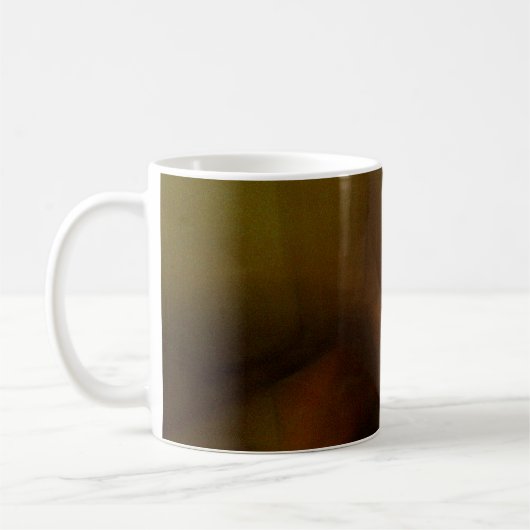 Brown Blur Background Coffee Mug Kaffeetasse (Links)