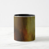 Brown Blur Background Coffee Mug Tasse (Zentrum)