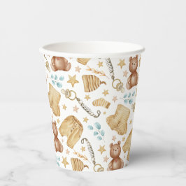 Brown Boho Baby Clothes Baby Duschpapier Tassen Pappbecher