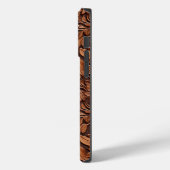 Brown Boho Floral Case-Mate iPhone Hülle (Rückseite / Links)