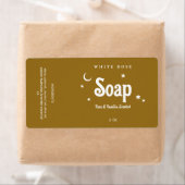 Brown Boho Themed Soap Labels (Insitu)