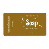 Brown Boho Themed Soap Labels (Vorne)