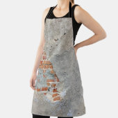 Brown brick wall schürze (InSitu)
