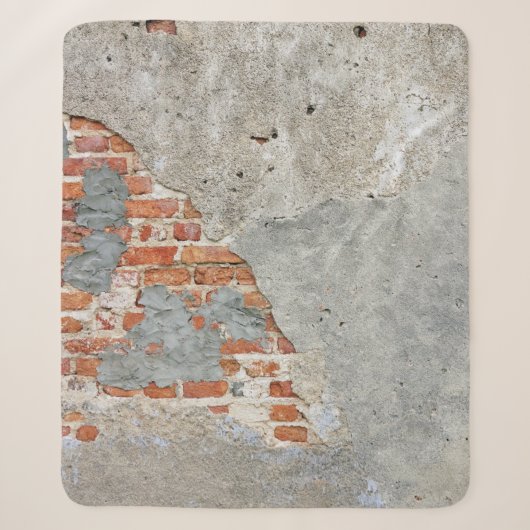 Brown brick wall sherpadecke (Vorderseite)