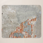 Brown brick wall sherpadecke (Vorderseite (Horizontal))
