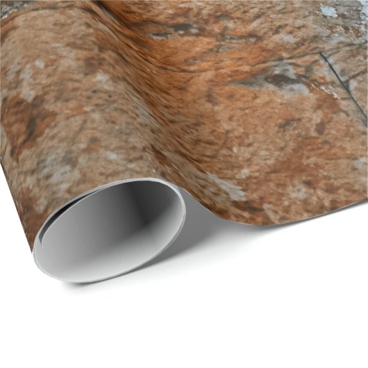 Brown bricked wall geschenkpapier (Rolleneckpunkt)