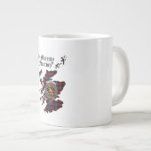 Brown/Broun Clan Abzeichen Jumbo Tasse (Vorderseite Rechts)