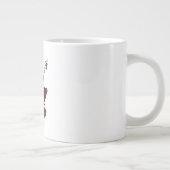 Brown/Broun Clan Abzeichen Jumbo Tasse (Rechts)