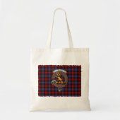 Brown/Broun Clan Abzeichen Tartan Tasche (Vorne)