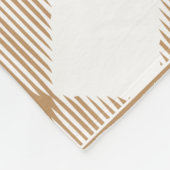 Brown Buffalo kariert Fleecedecke (Ecke)