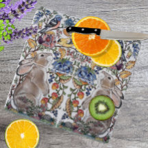 Brown Bunny Rabbit Bird Hübsches Jacobsdesign