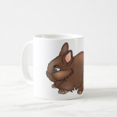 Brown Bunny Rabbit Kaffeetasse (Vorderseite Links)